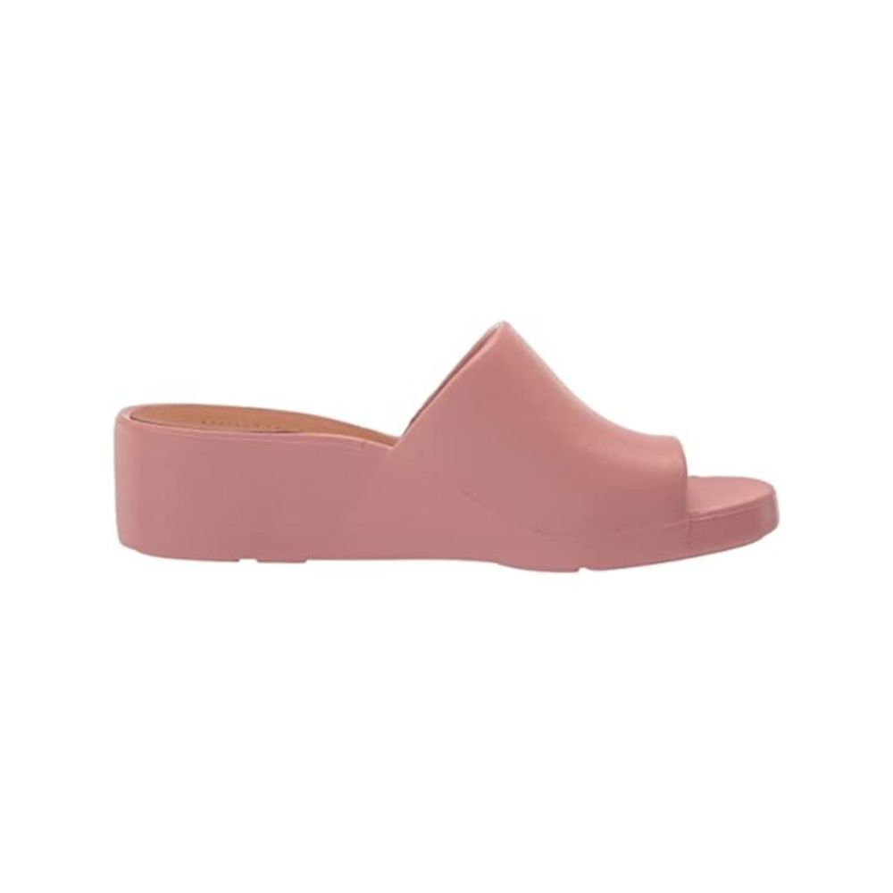 GENTLE SOULS KENNETH COLE Womens Pink Gisele Wedge Slide Sandals 8 - Picture 2 of 4